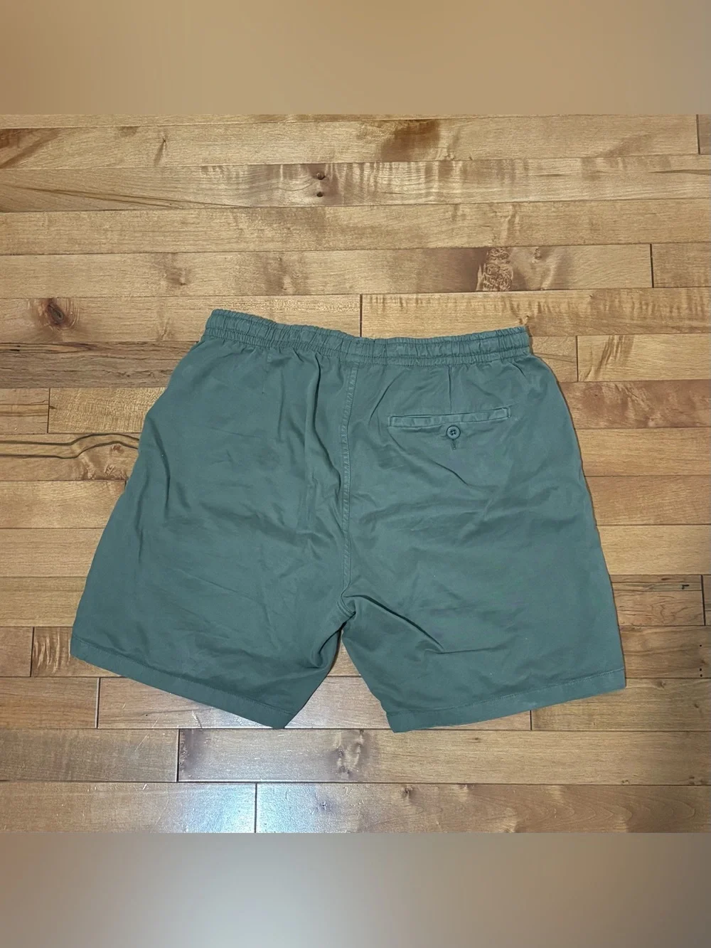 Men’s Olive Hybrid Drawstring Shorts